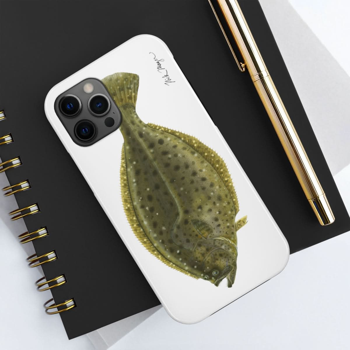 Fluke/ Flounder Phone Case (iPhone)