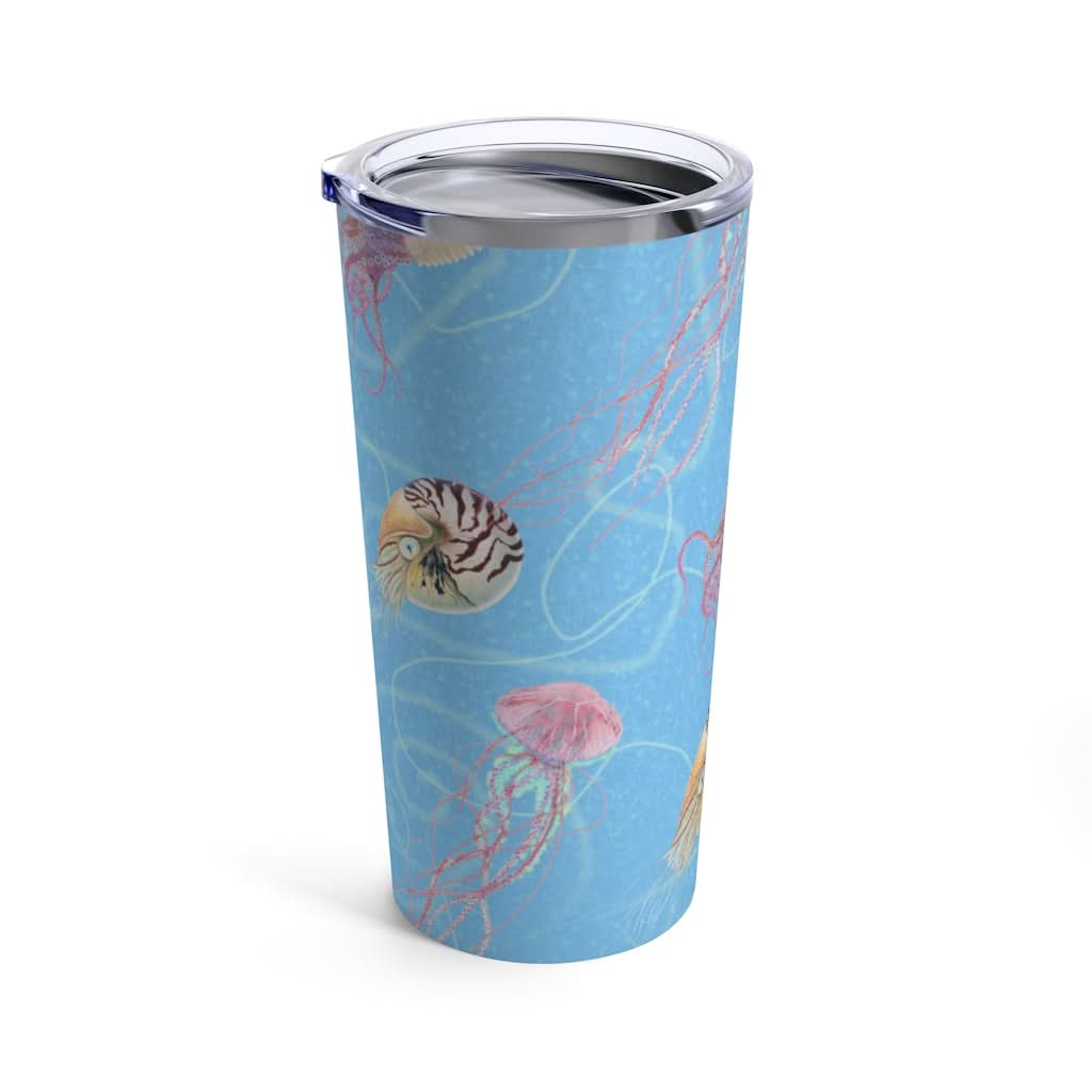 Blue Nautilus, 20 oz Steel Tumbler