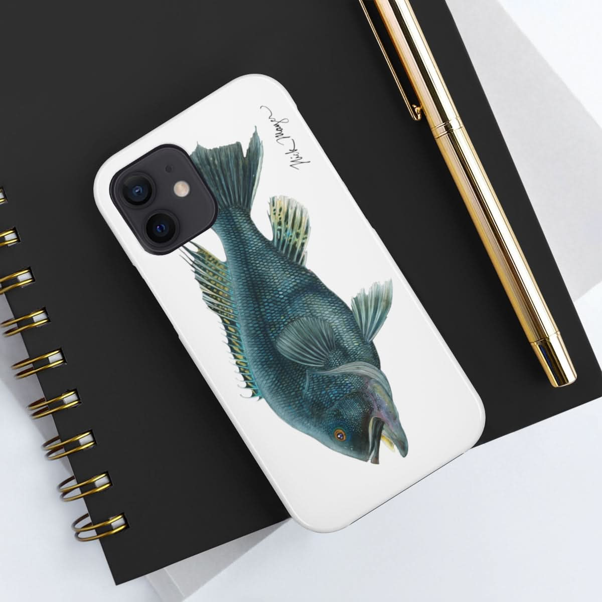 Black Sea Bass Phone Case (iPhone)