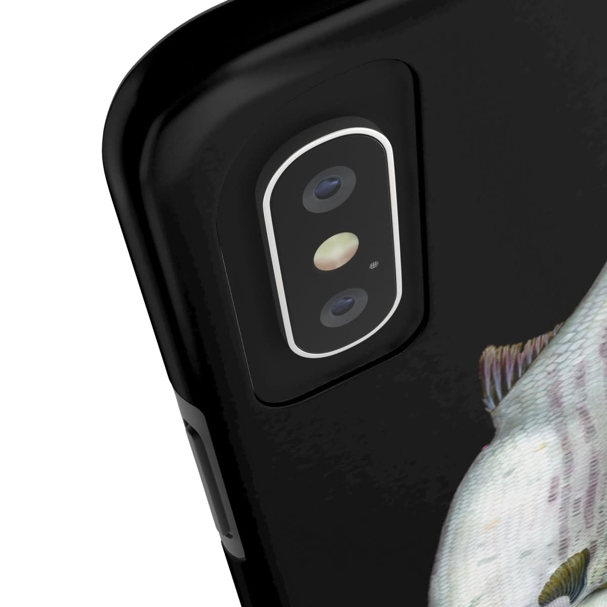 Cow Striper Phone Case (iPhone) - black