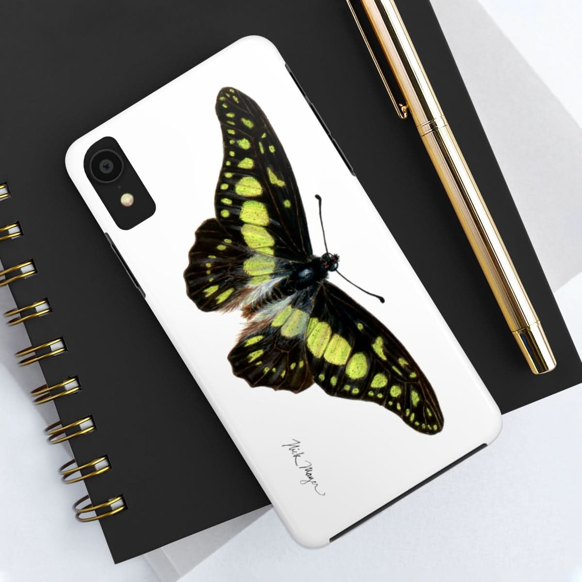 Electric Green Swordtail  Phone Case (iPhone)