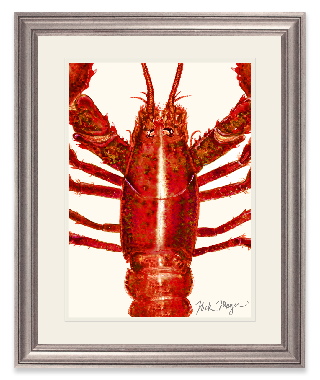 Red Lobster Closeup Limited Edition Print