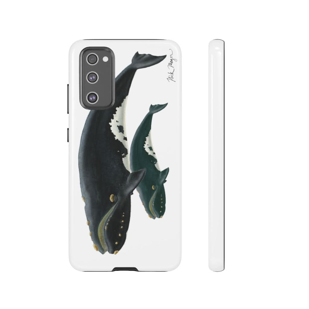 Mother & Calf Right Whale Phone Case (Samsung)