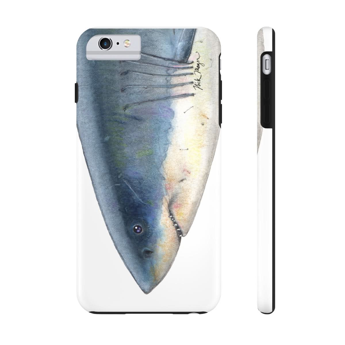 Great White Shark Face Phone Case (iPhone)