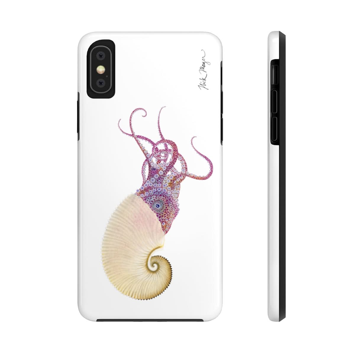 Paper Nautilus Phone Case (iPhone)