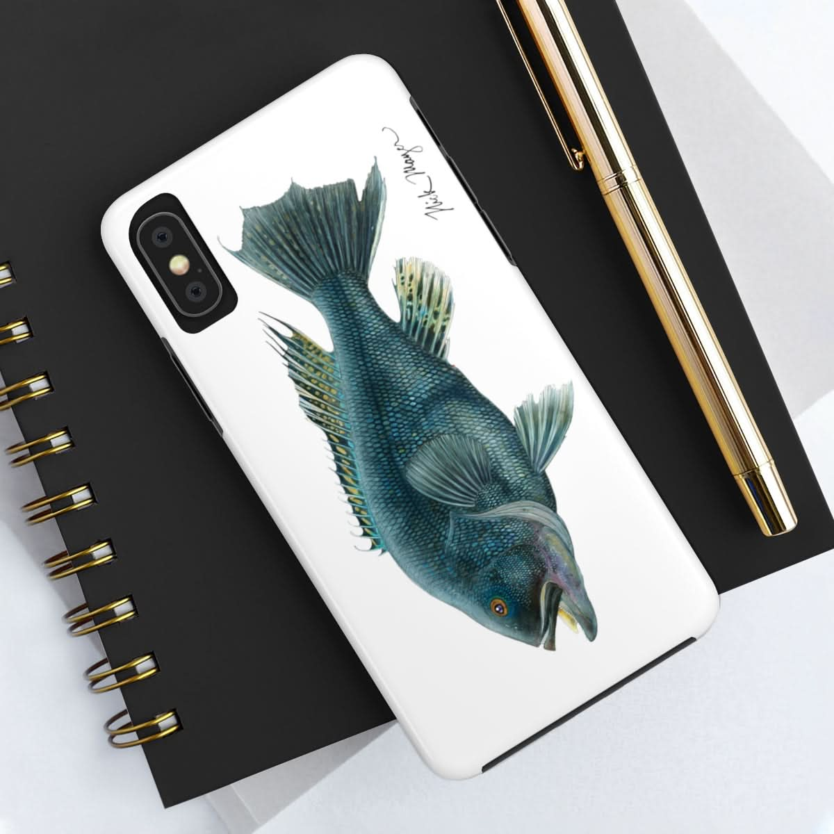 Black Sea Bass Phone Case (iPhone)