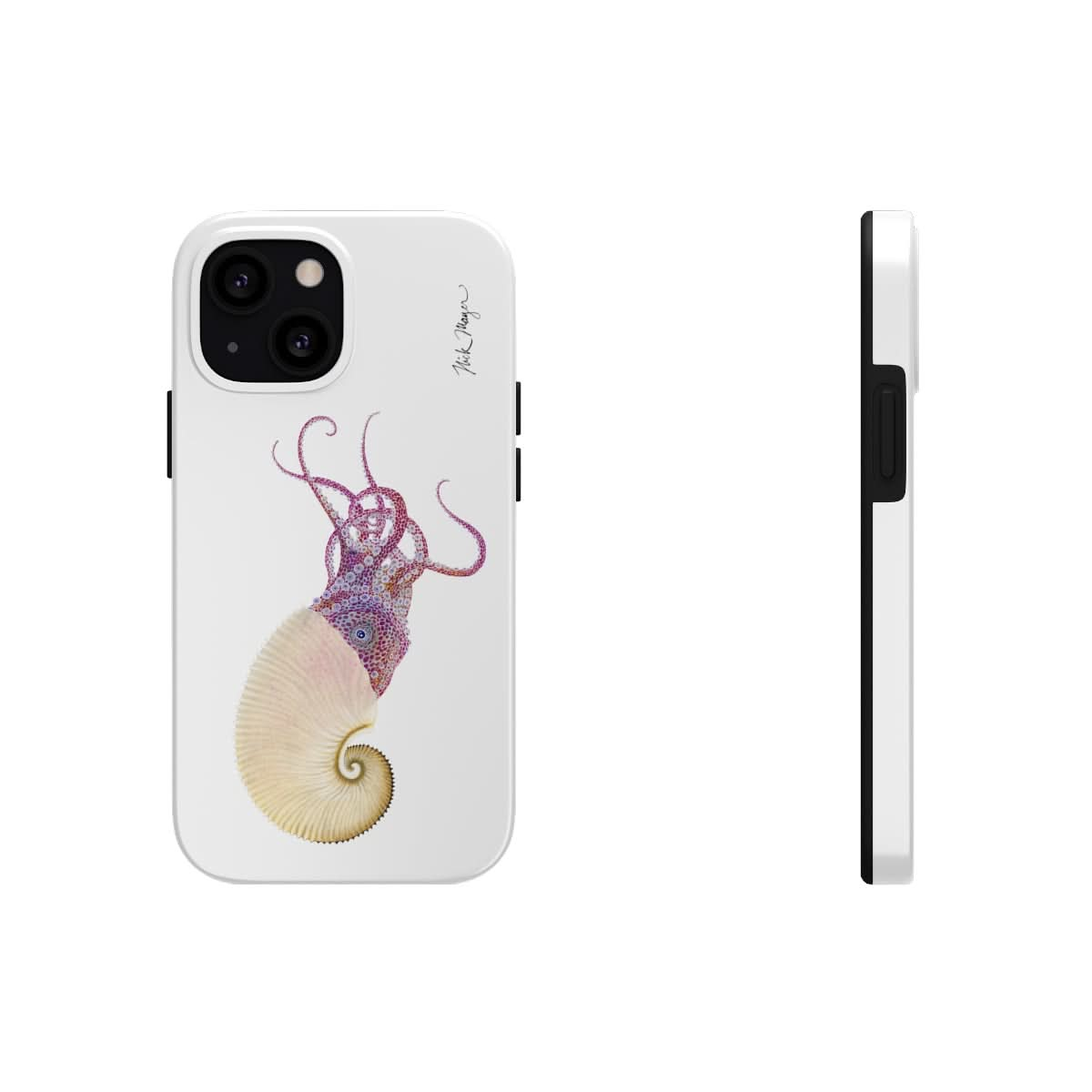 Paper Nautilus Phone Case (iPhone)