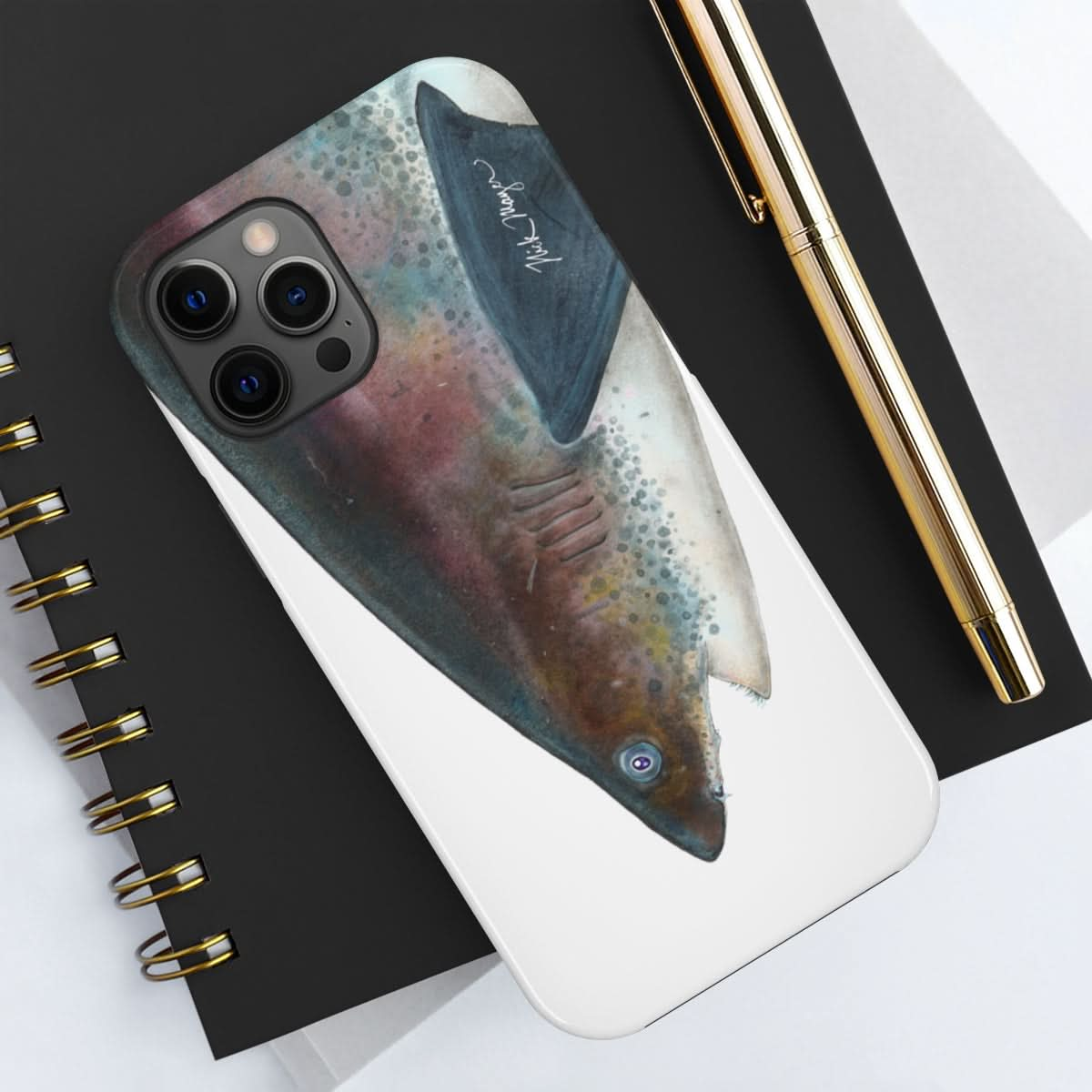 Thresher Shark Face Phone Case (iPhone)