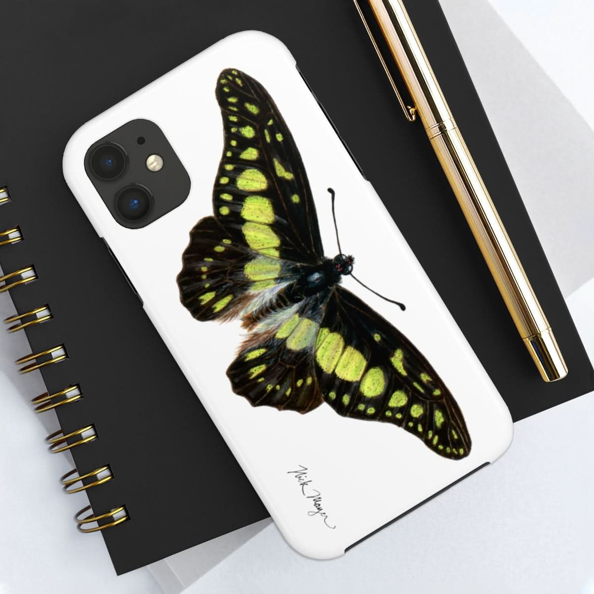 Electric Green Swordtail  Phone Case (iPhone)