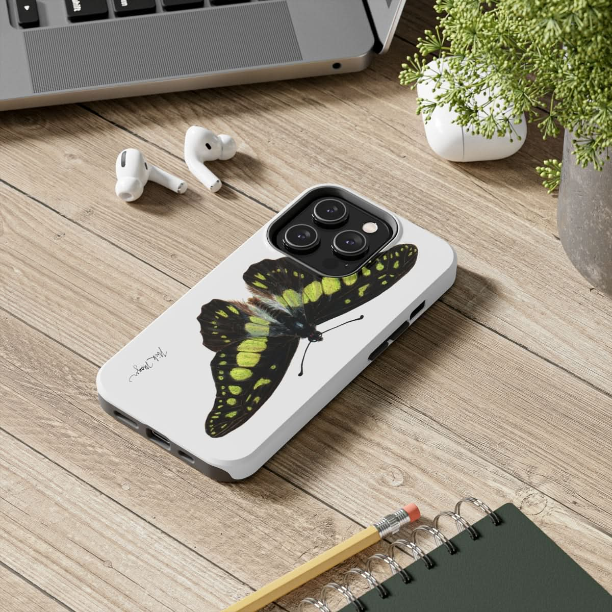 Electric Green Swordtail  Phone Case (iPhone)