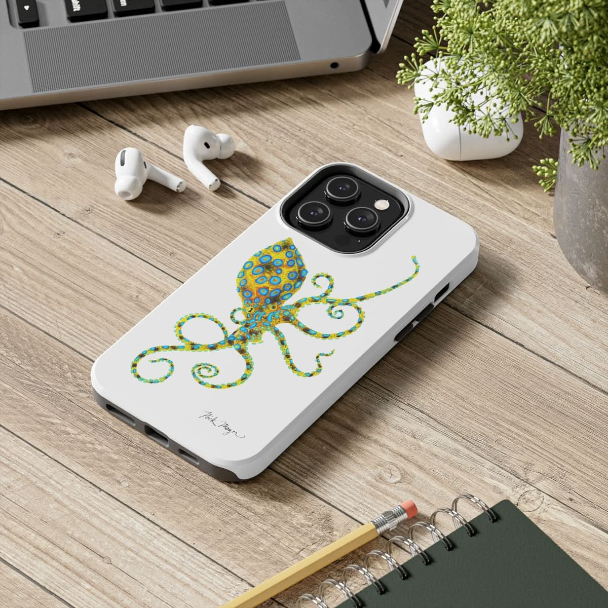 Blue Ringed Octopus Phone Case (iPhone)