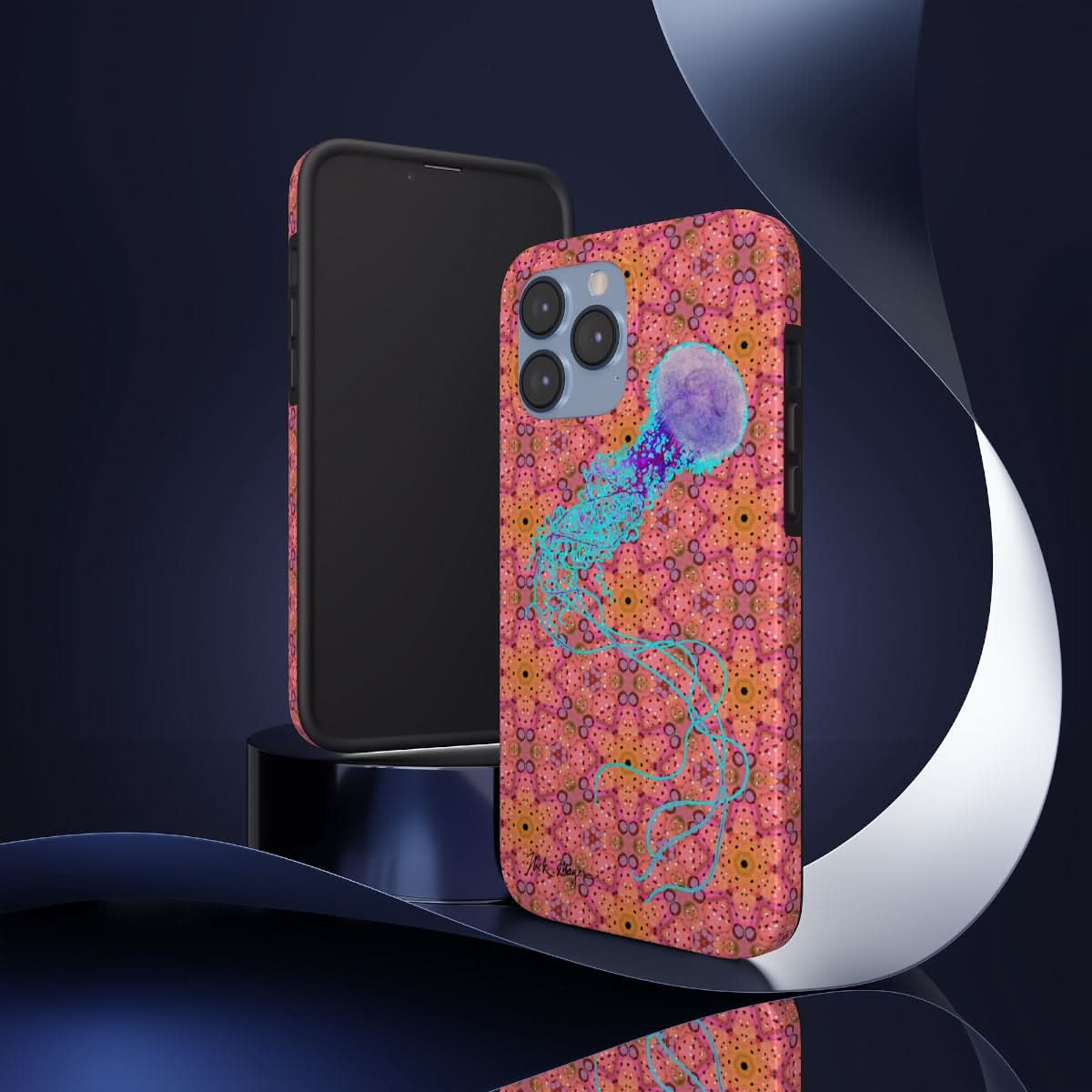 Psychedelic Jellyfish Phone Case (iPhone)