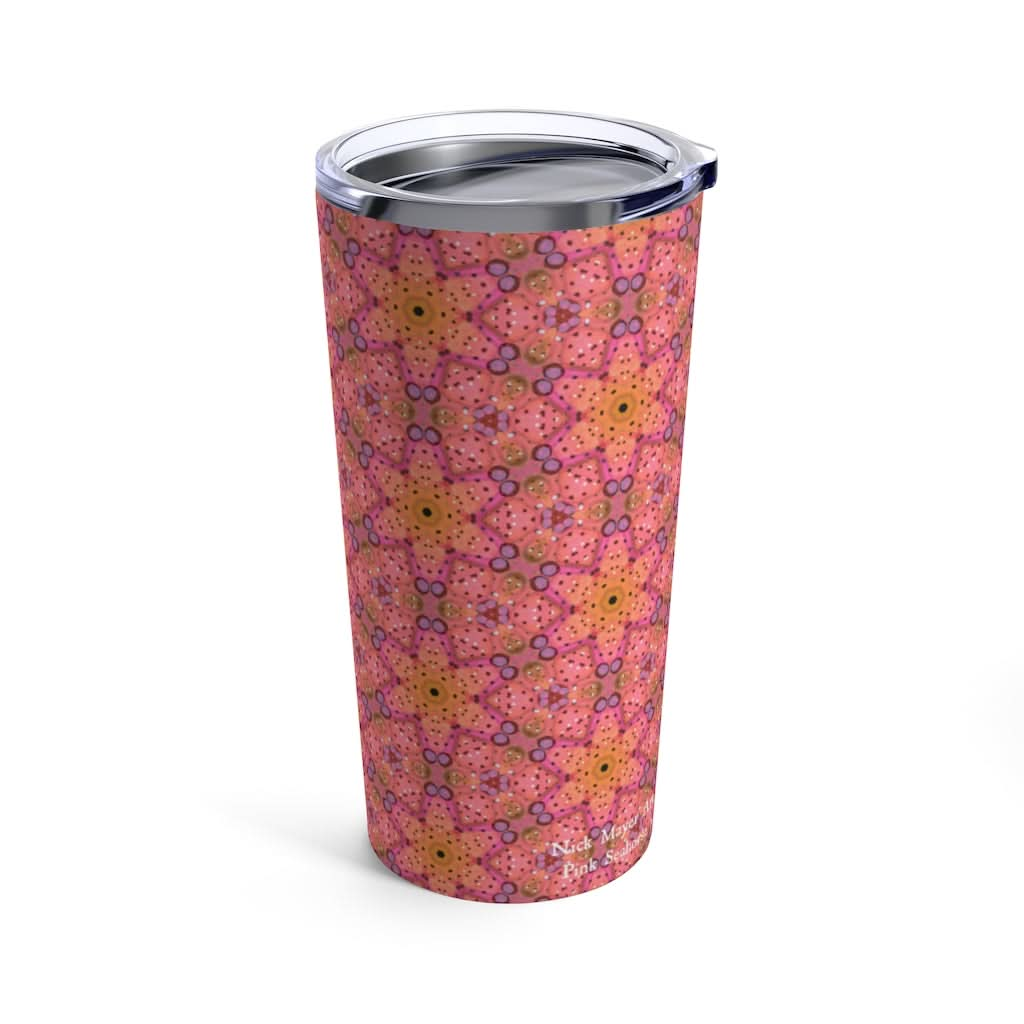 Pink Seahorse 1, 20 oz Steel Tumbler