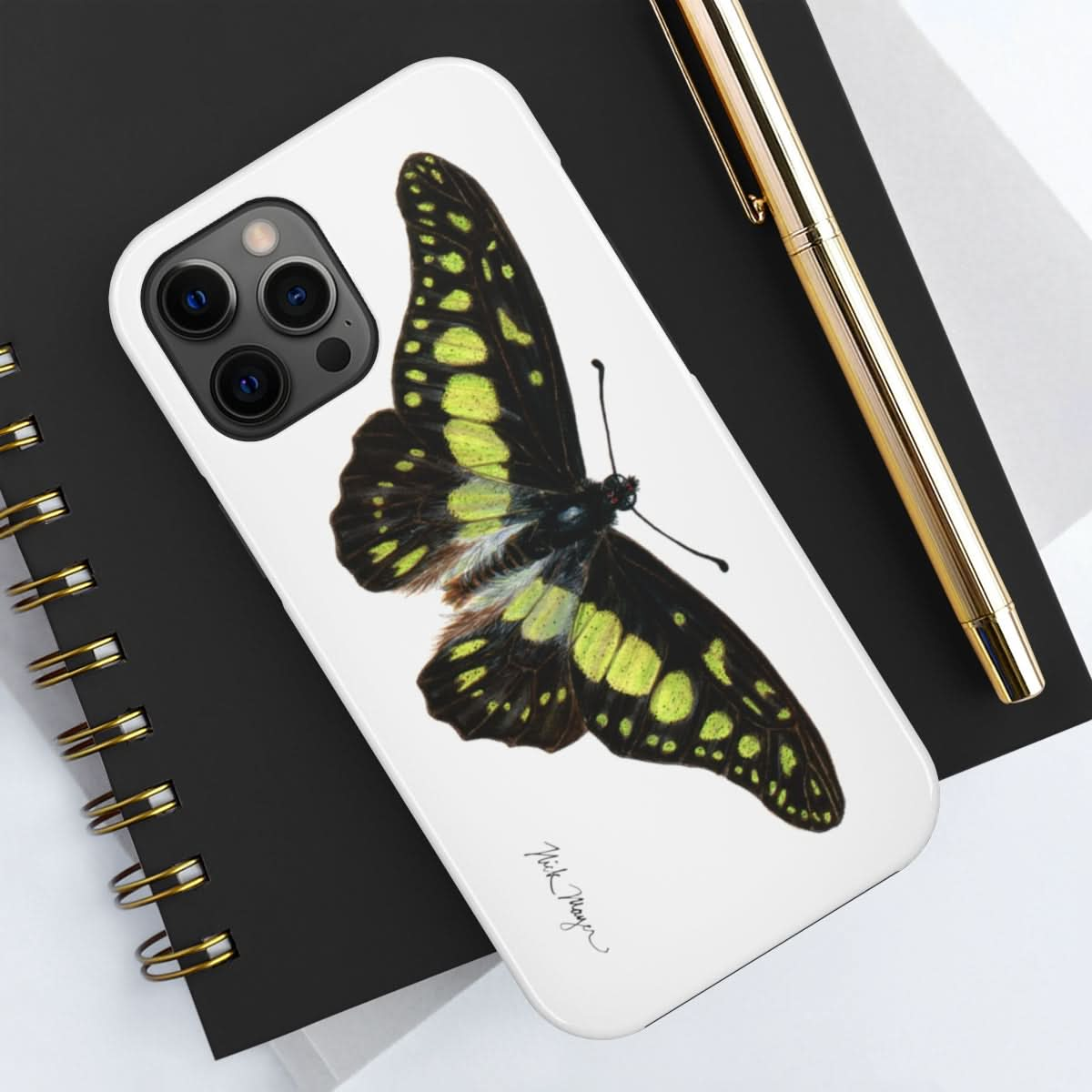 Electric Green Swordtail  Phone Case (iPhone)