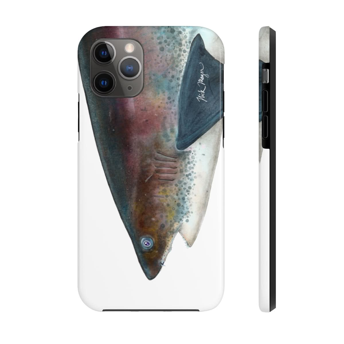 Thresher Shark Face Phone Case (iPhone)