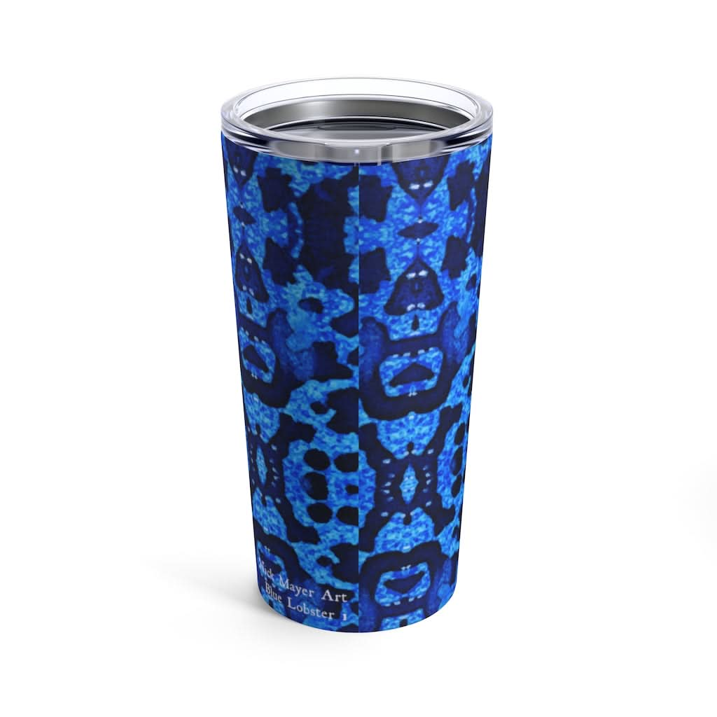 Blue Lobster 1, 20 oz Steel Tumbler