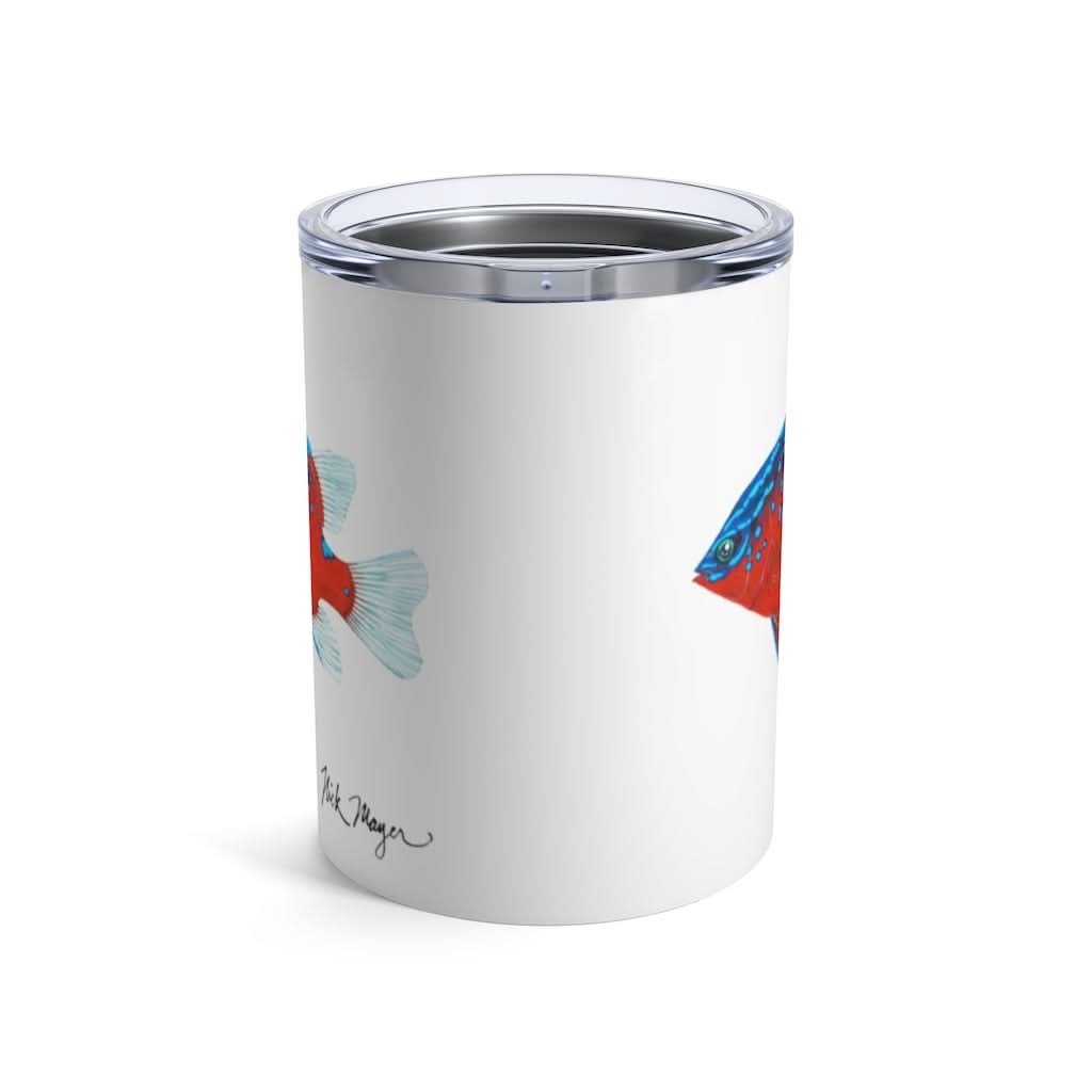 Juvenile Garibaldi 1, 10 oz Steel Tumbler