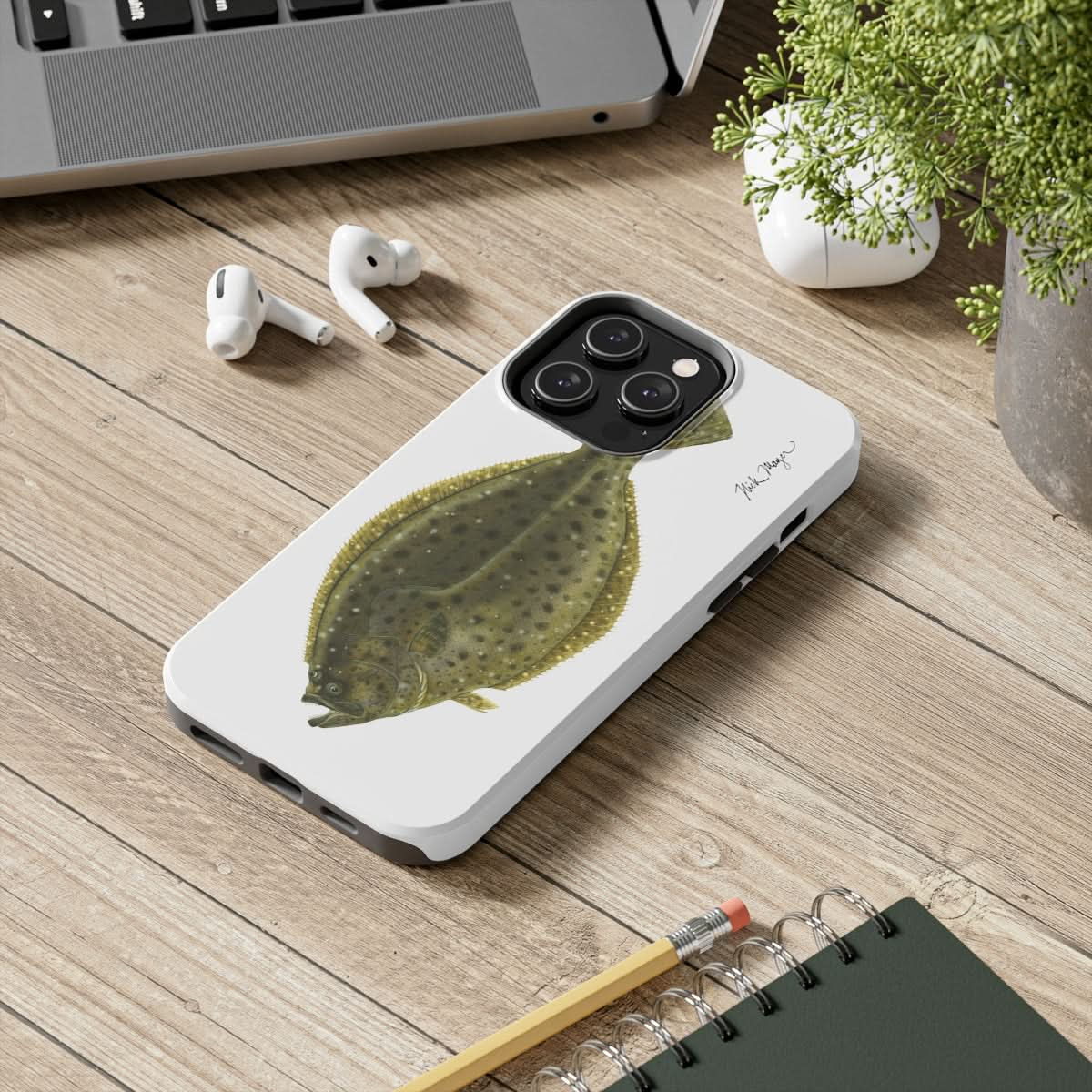 Fluke/ Flounder Phone Case (iPhone)