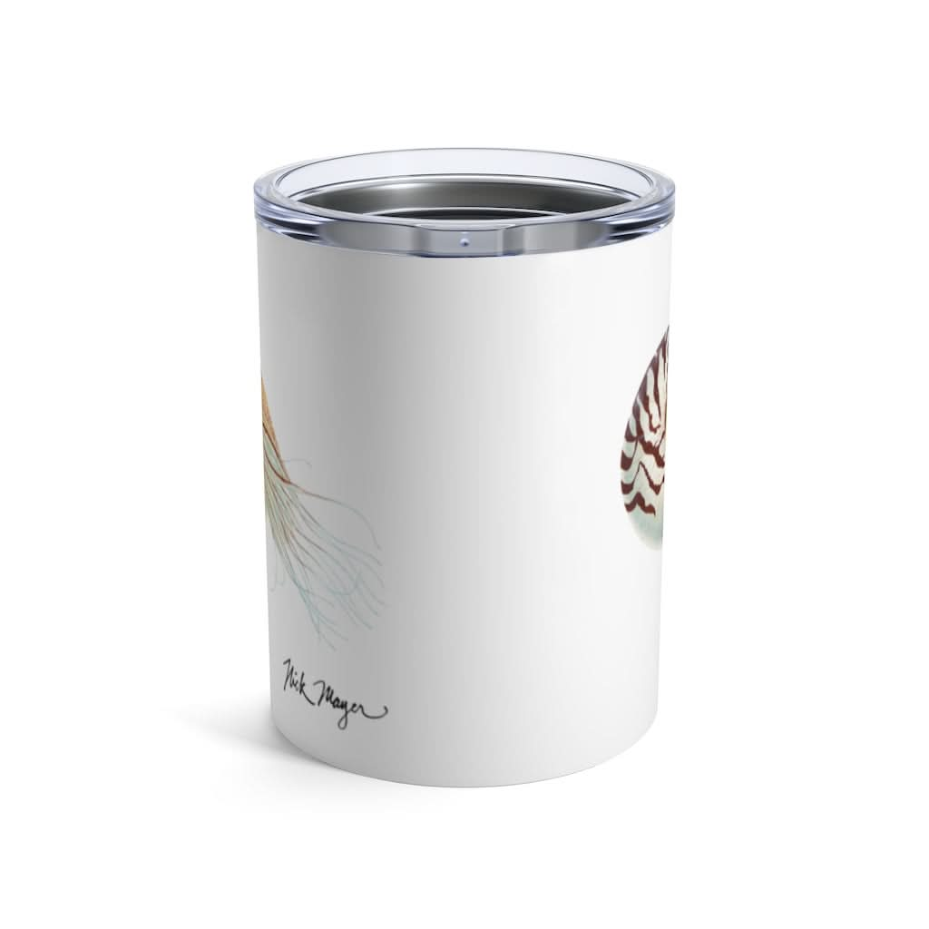 Chambered Nautilus, 10 oz Steel Tumbler