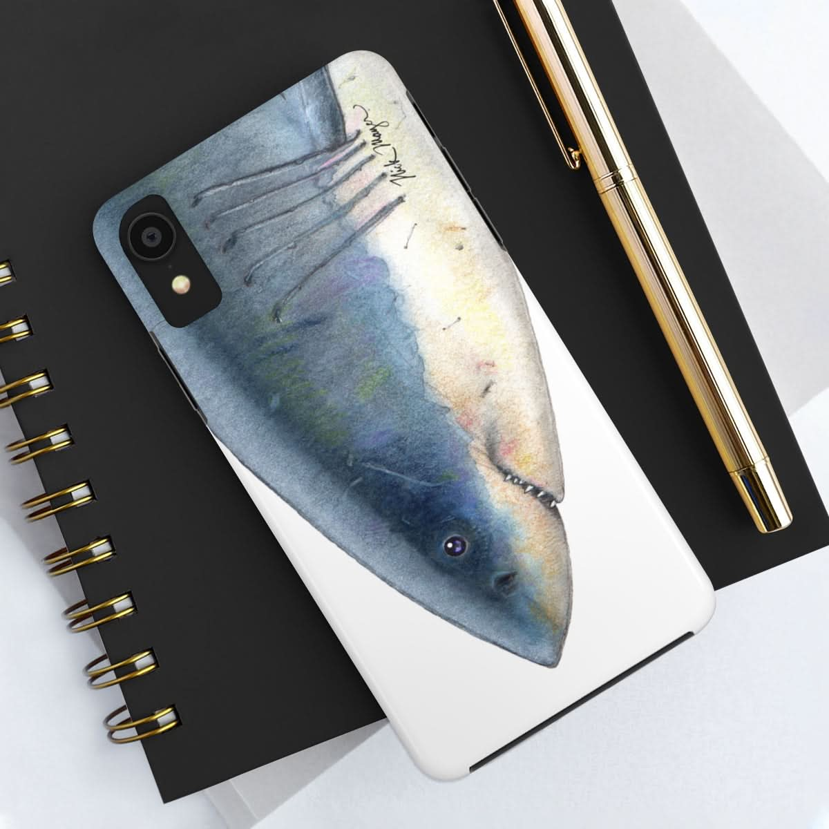 Great White Shark Face Phone Case (iPhone)