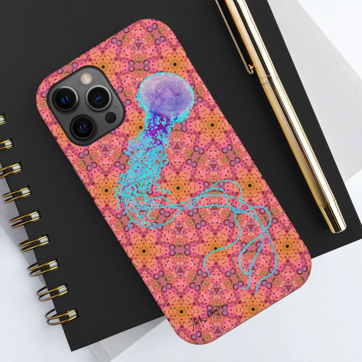 Psychedelic Jellyfish Phone Case (iPhone)