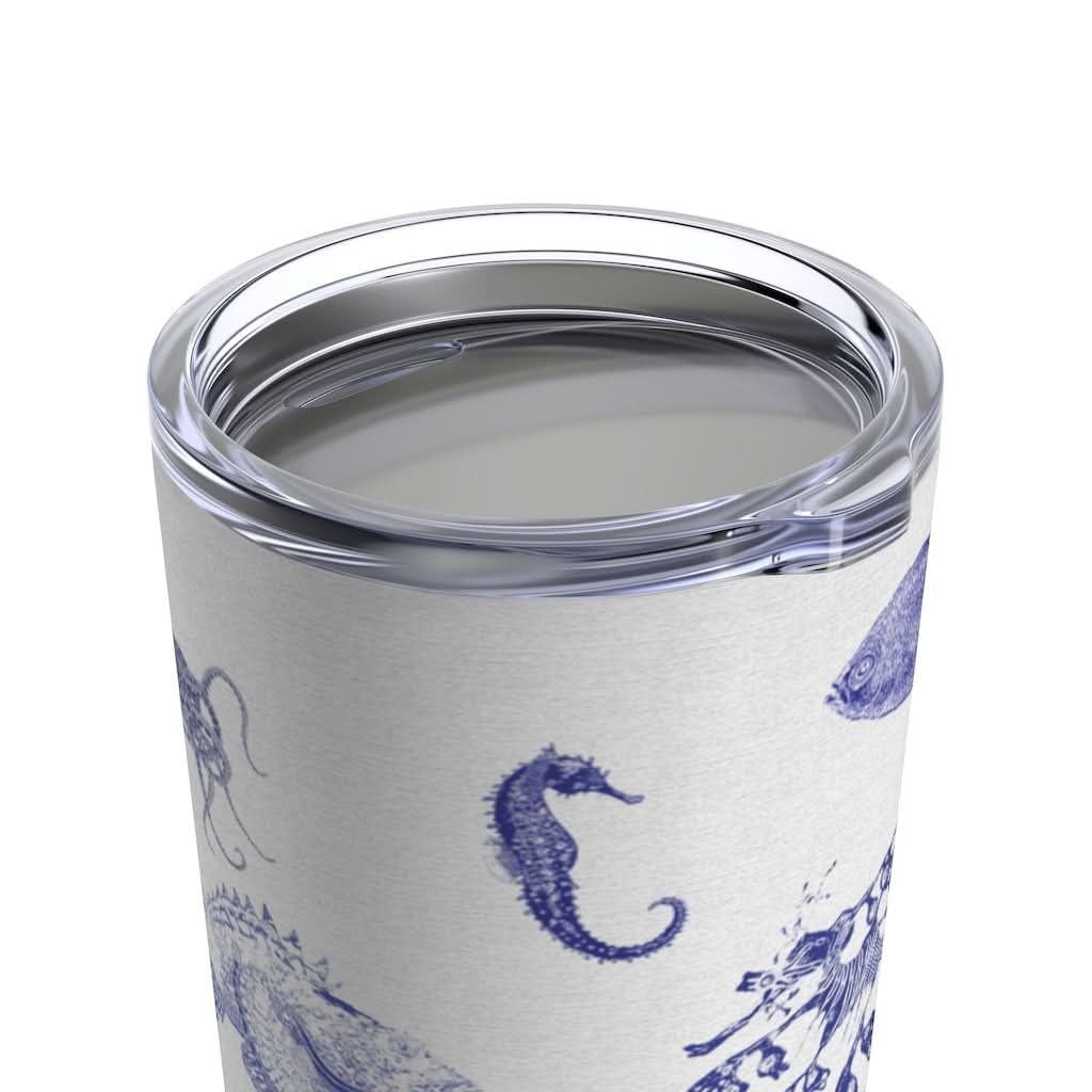 Ocean Stamps, 20 oz Steel Tumbler