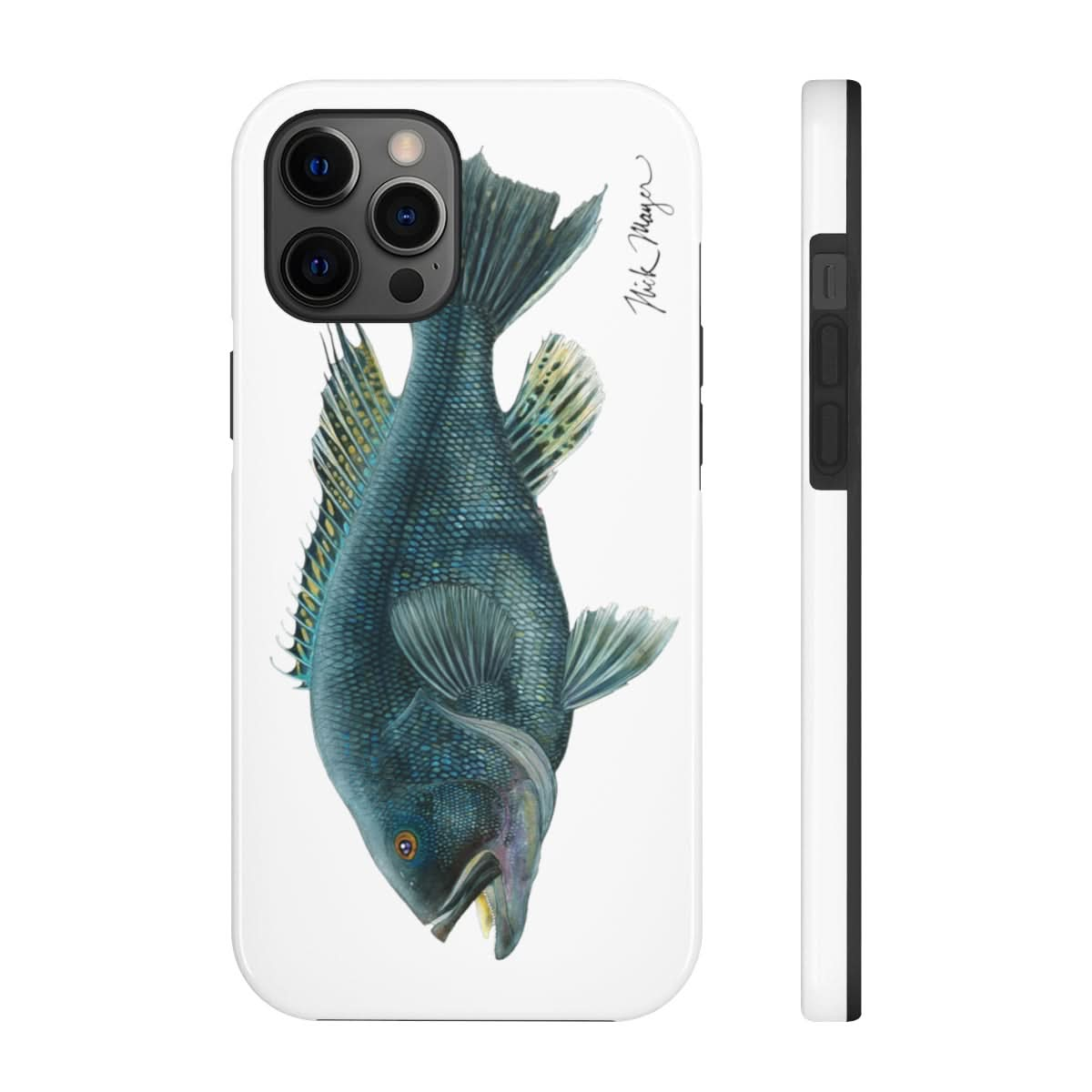 Black Sea Bass Phone Case (iPhone)