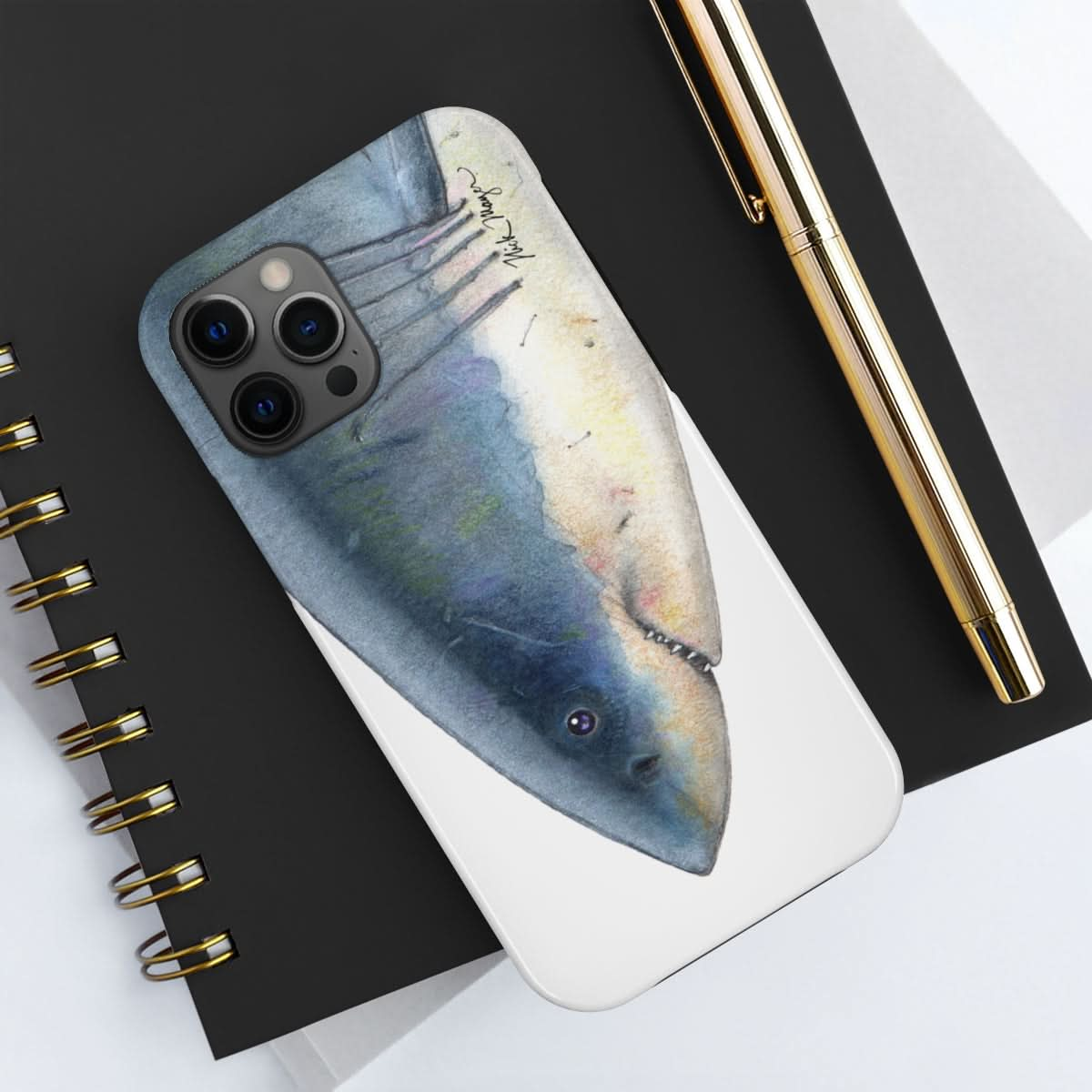 Great White Shark Face Phone Case (iPhone)