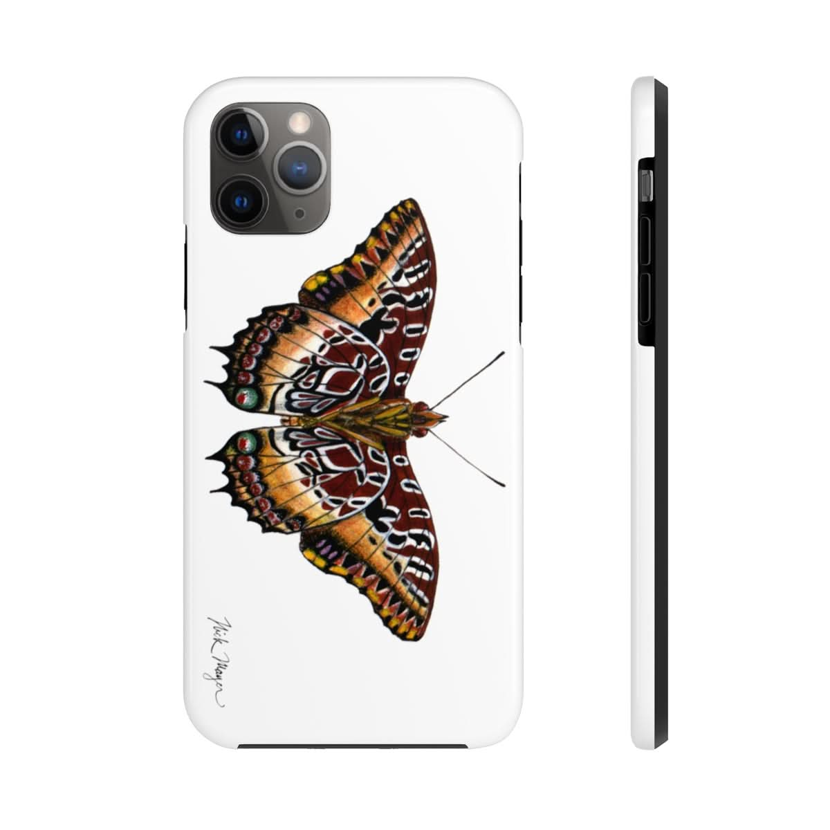 Black Bordered Charaxes Phone Case (iPhone)