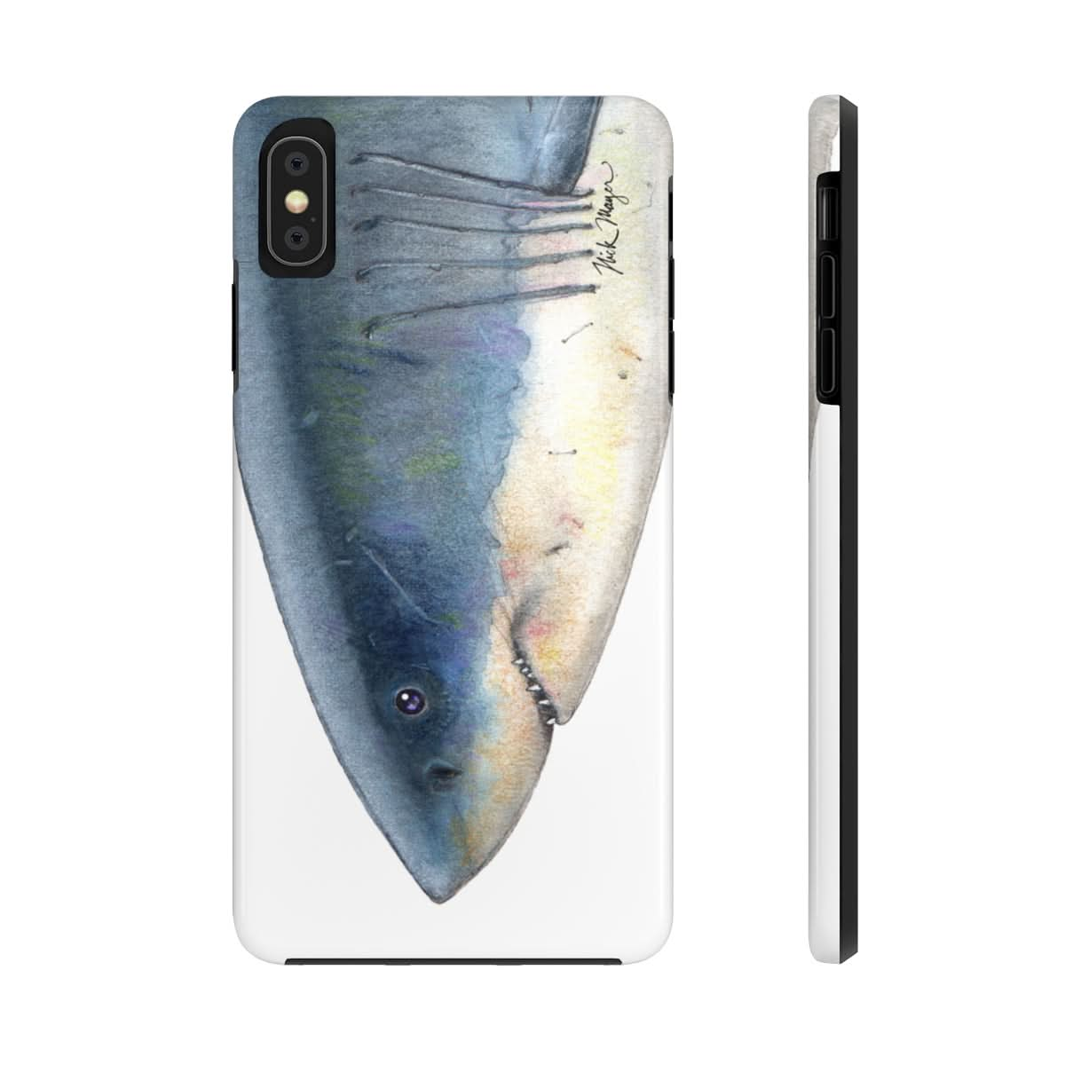 Great White Shark Face Phone Case (iPhone)