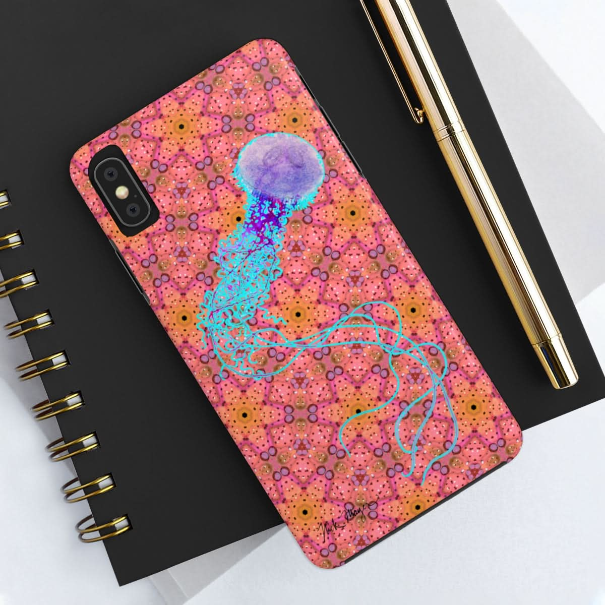 Psychedelic Jellyfish Phone Case (iPhone)