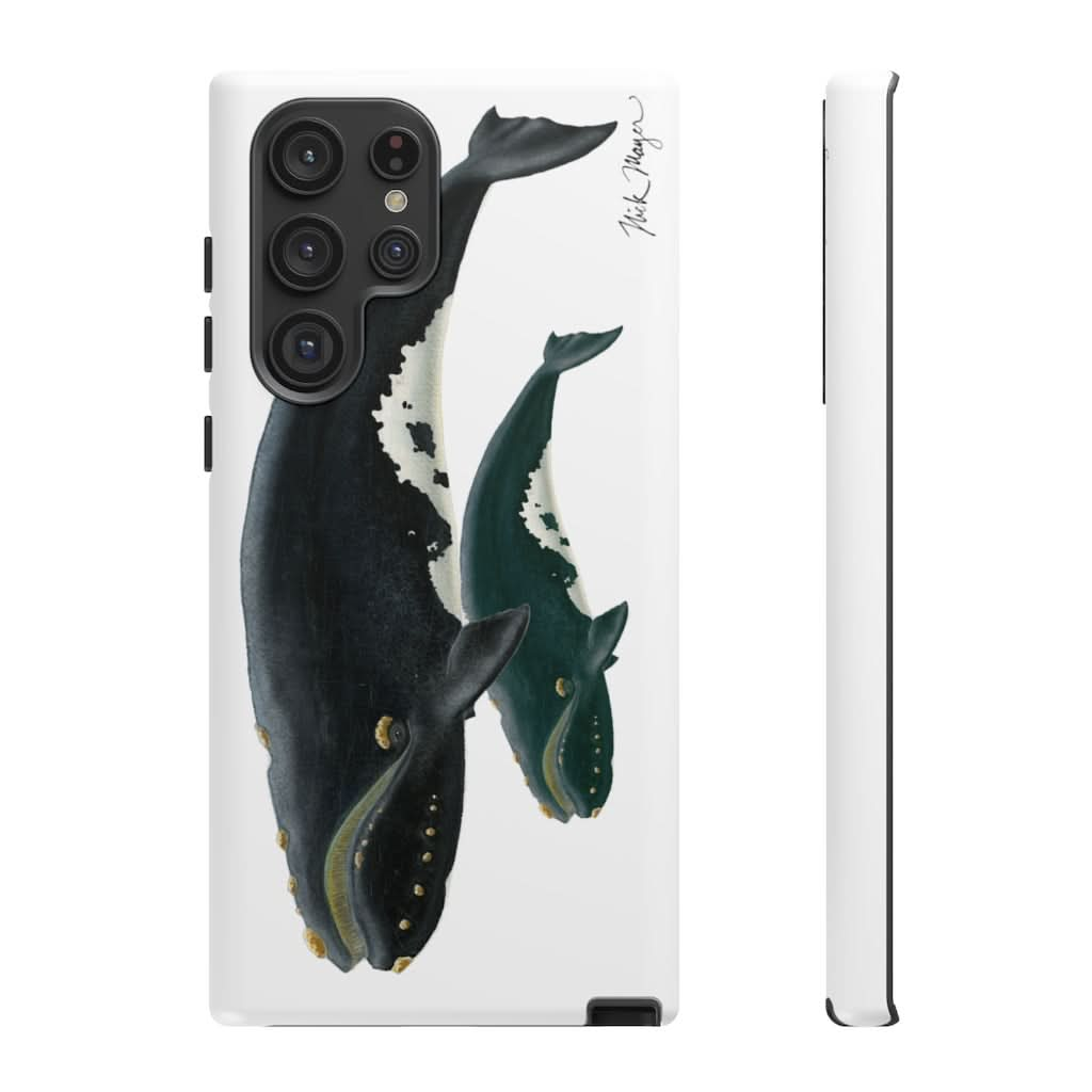 Mother & Calf Right Whale Phone Case (Samsung)