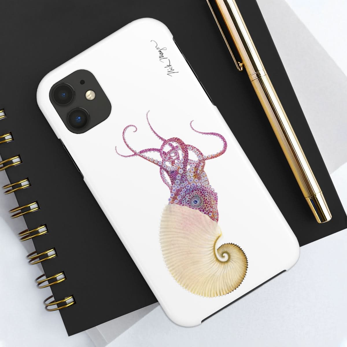 Paper Nautilus Phone Case (iPhone)