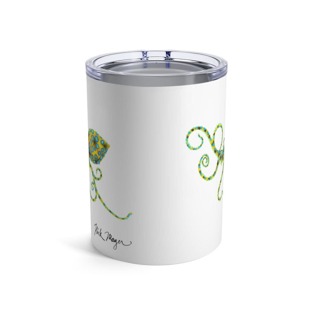 Blue Ringed Octopus, 10 oz Steel Tumbler