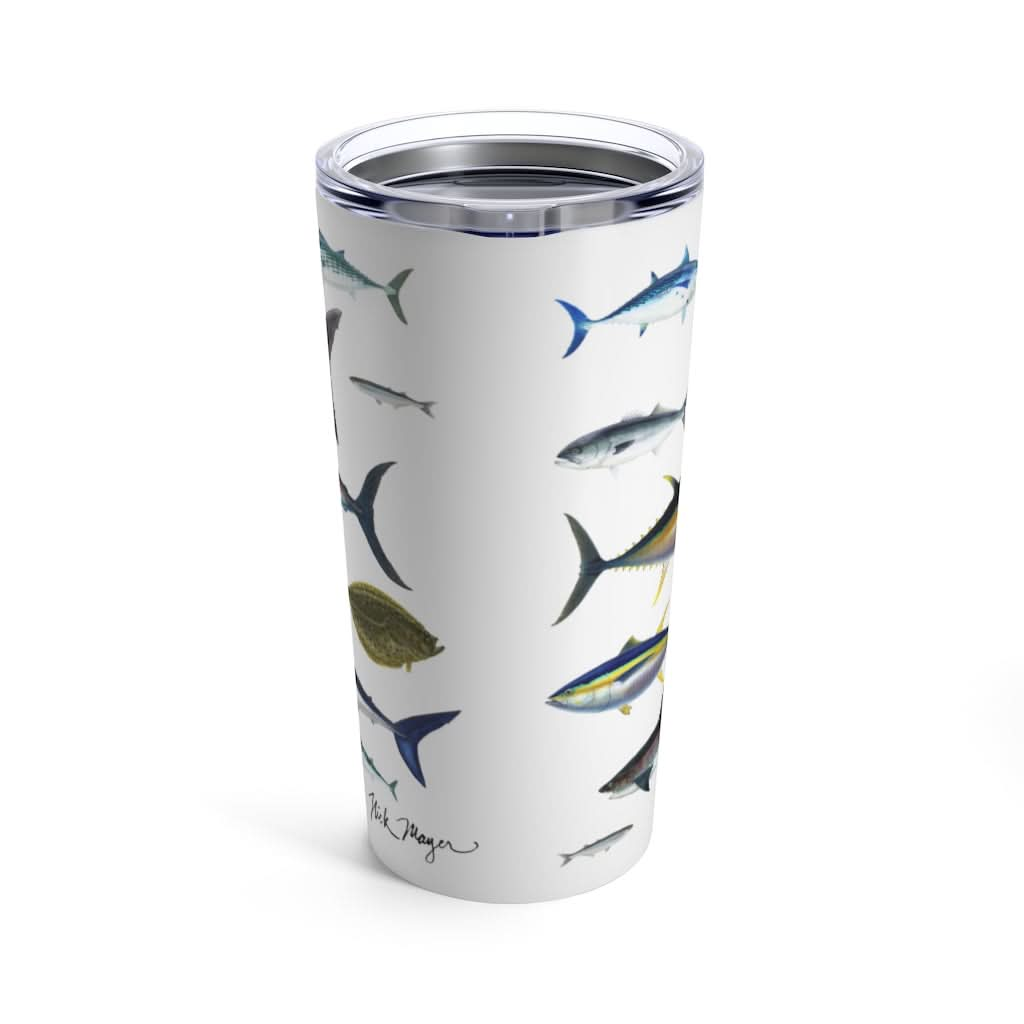 Ocean Fish, 20 oz Steel Tumbler