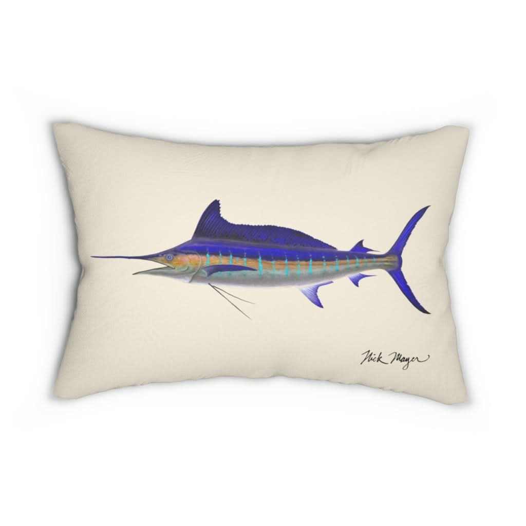 Marlin Throw Pillow