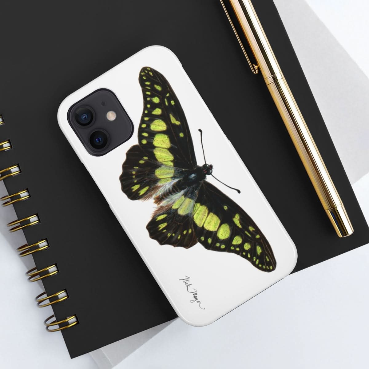 Electric Green Swordtail  Phone Case (iPhone)