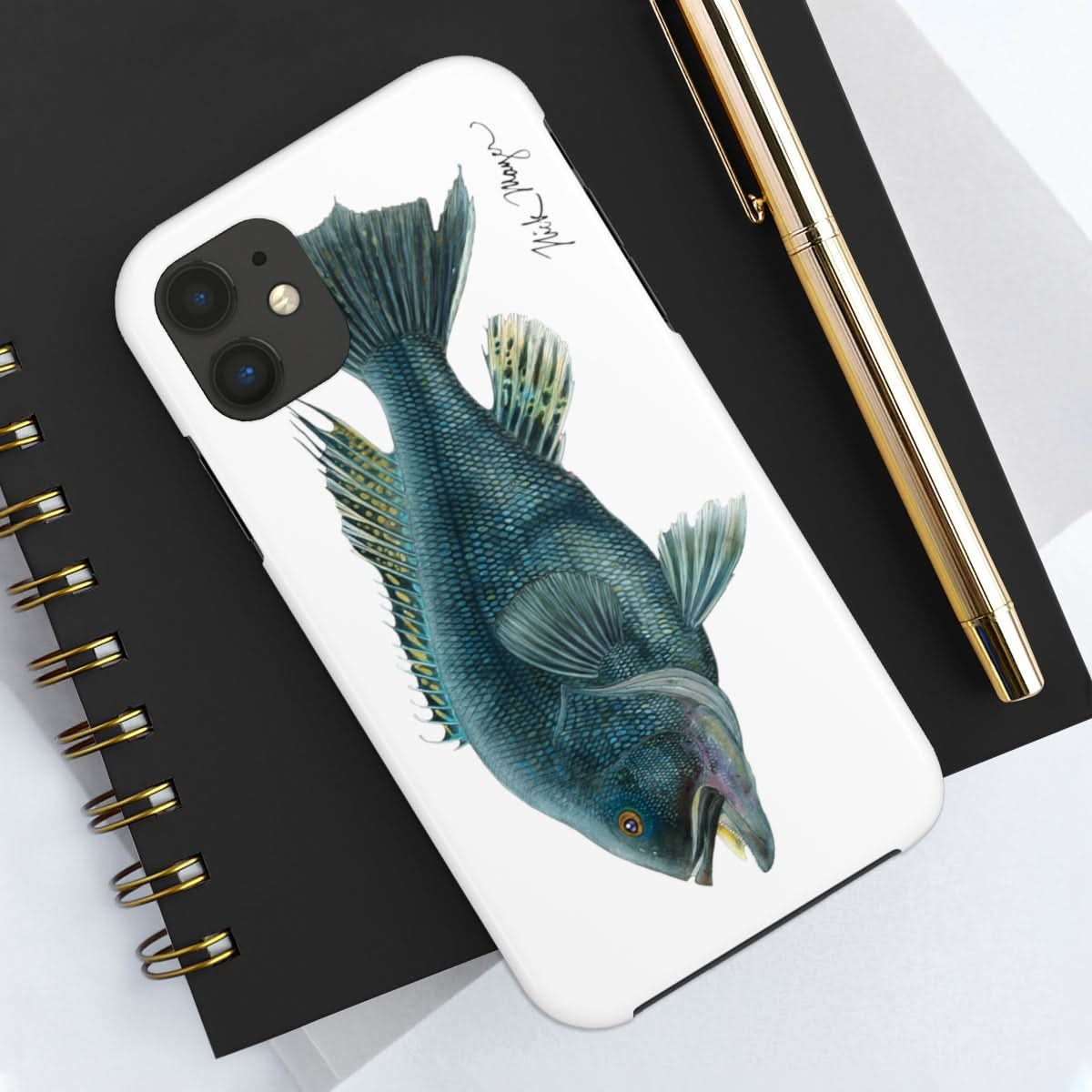 Black Sea Bass Phone Case (iPhone)