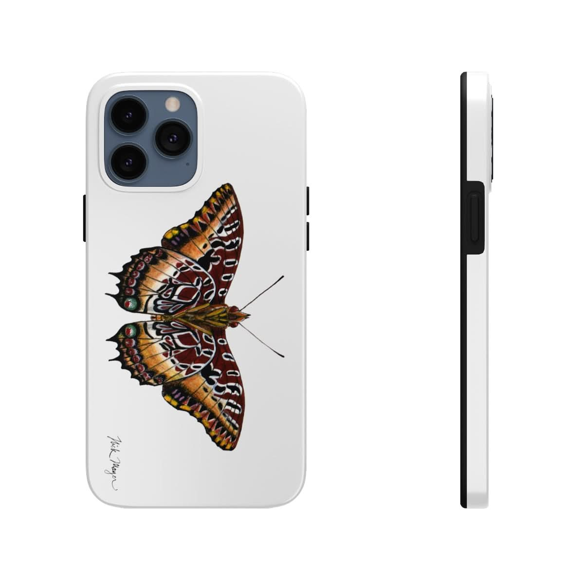 Black Bordered Charaxes Phone Case (iPhone)