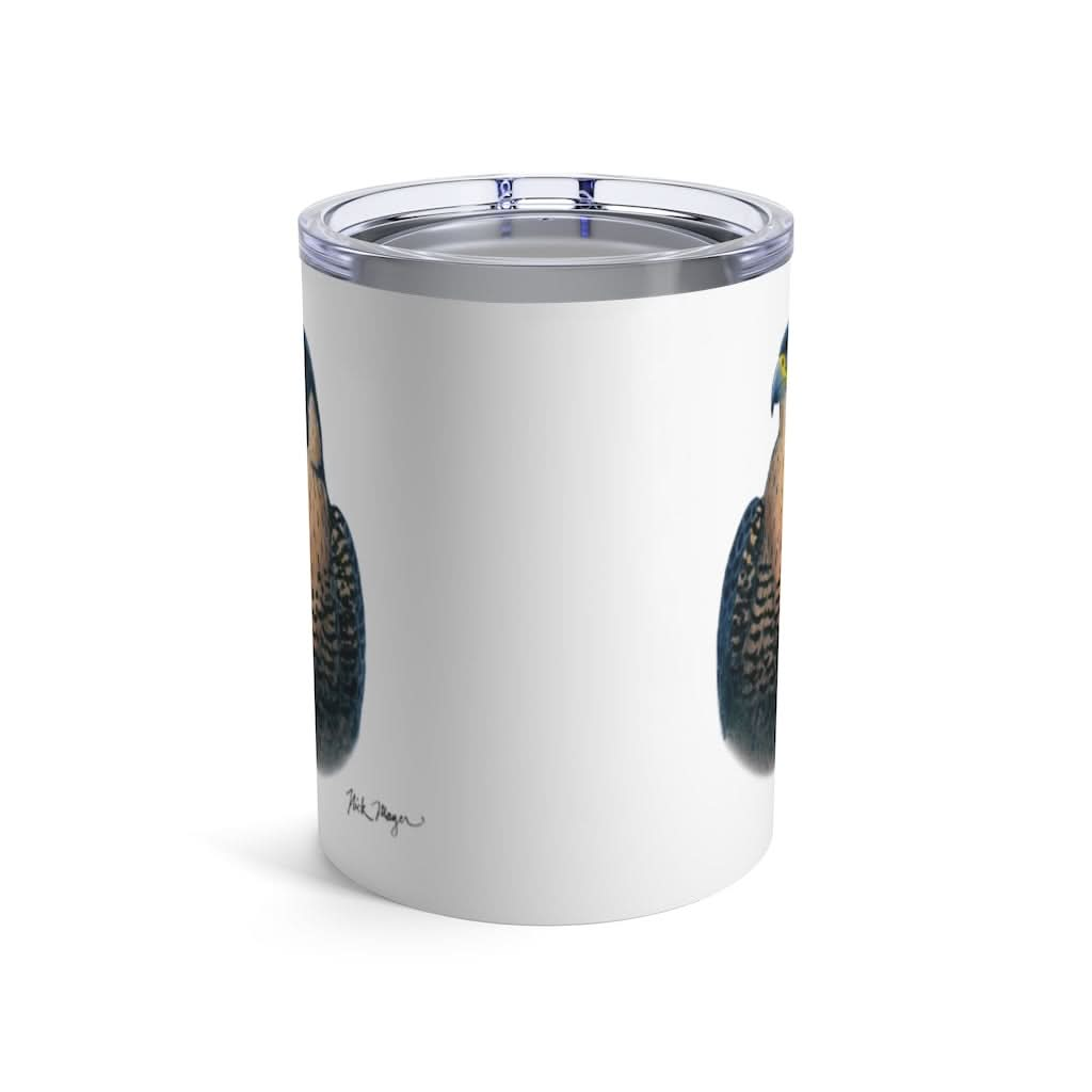 Peregrine Falcon, 10 oz Steel Tumbler