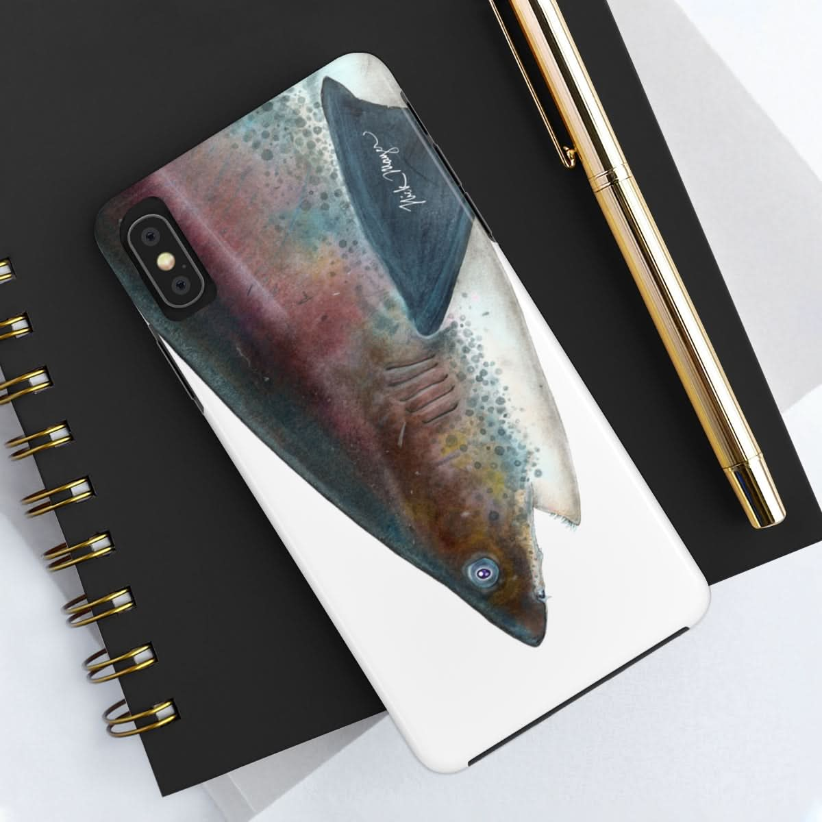 Thresher Shark Face Phone Case (iPhone)