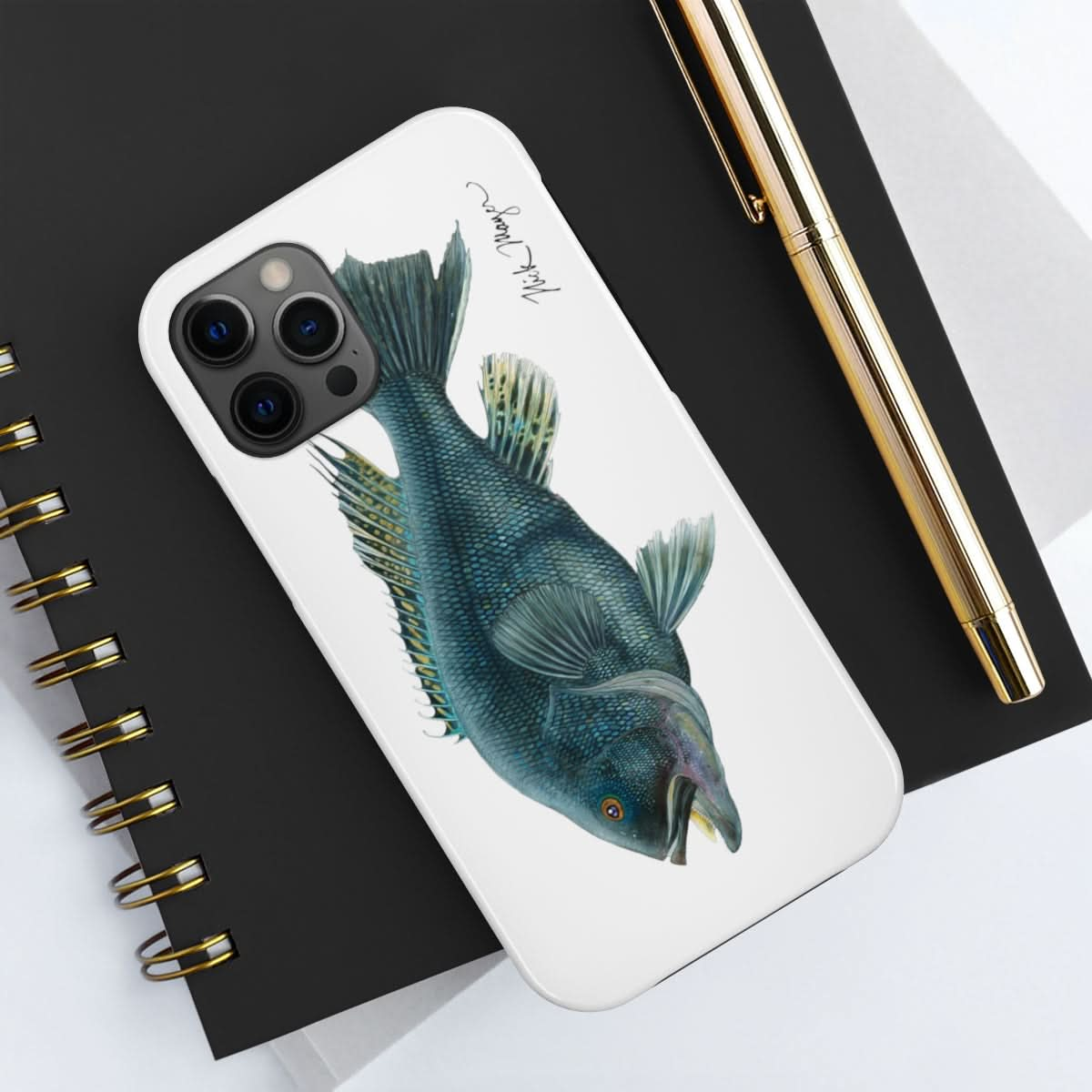 Black Sea Bass Phone Case (iPhone)