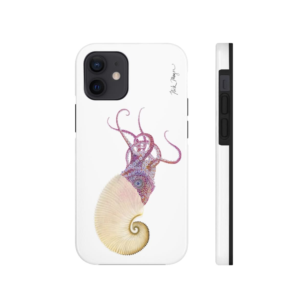 Paper Nautilus Phone Case (iPhone)