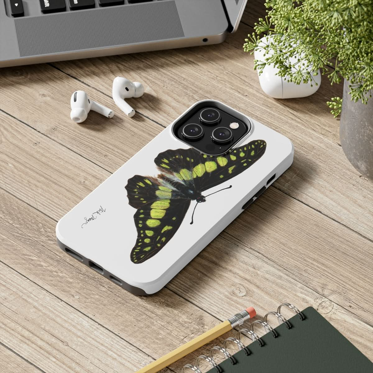 Electric Green Swordtail  Phone Case (iPhone)