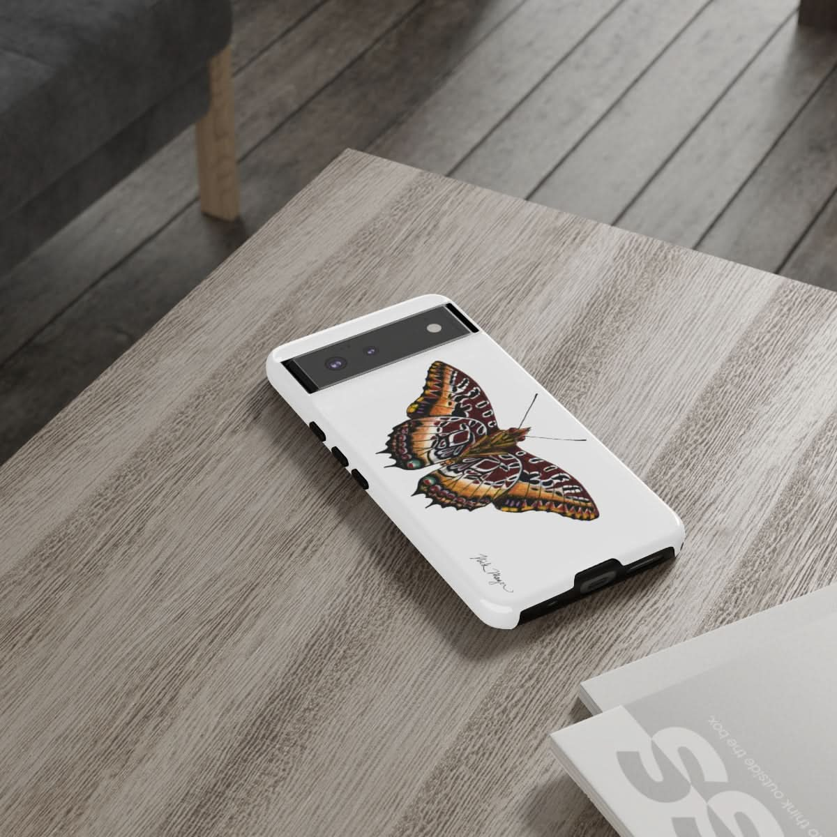 Black Bordered Charaxes Phone Case (Samsung)