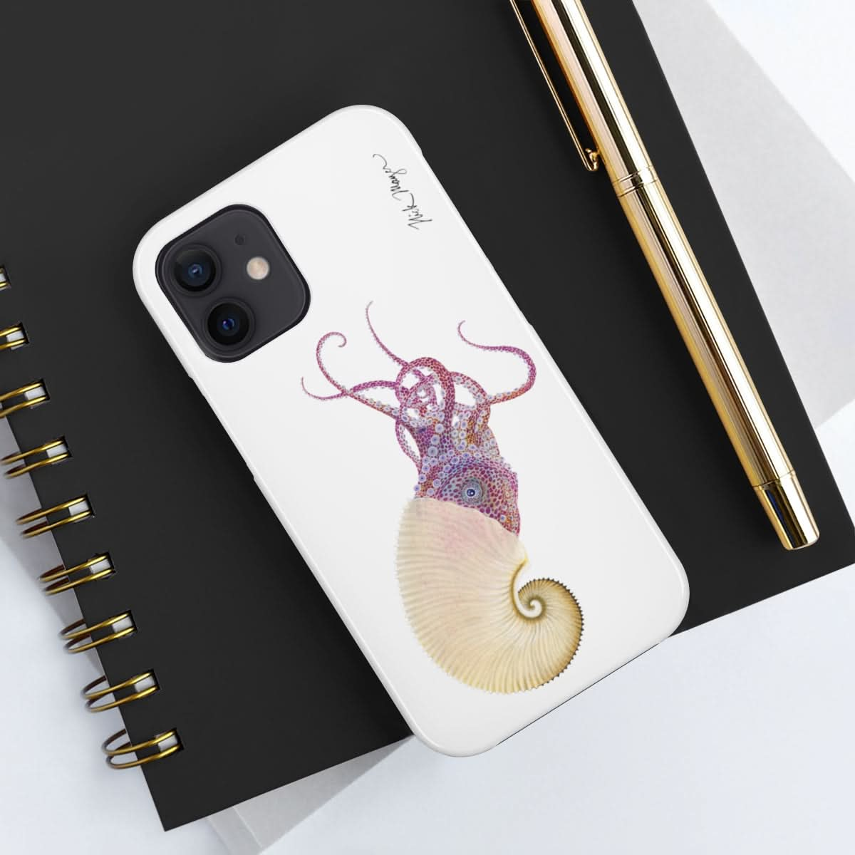 Paper Nautilus Phone Case (iPhone)