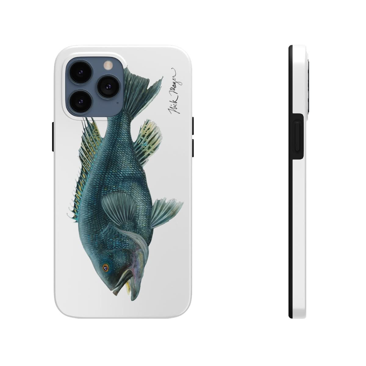 Black Sea Bass Phone Case (iPhone)