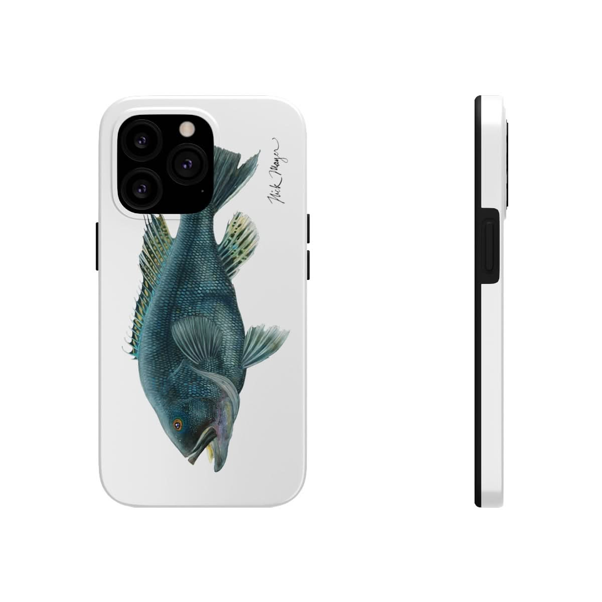 Black Sea Bass Phone Case (iPhone)