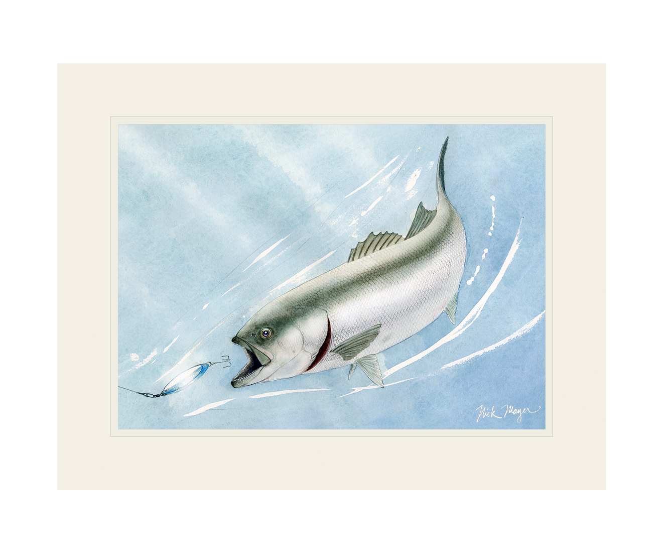 Bluefish and Kastmaster Limited Edition Print