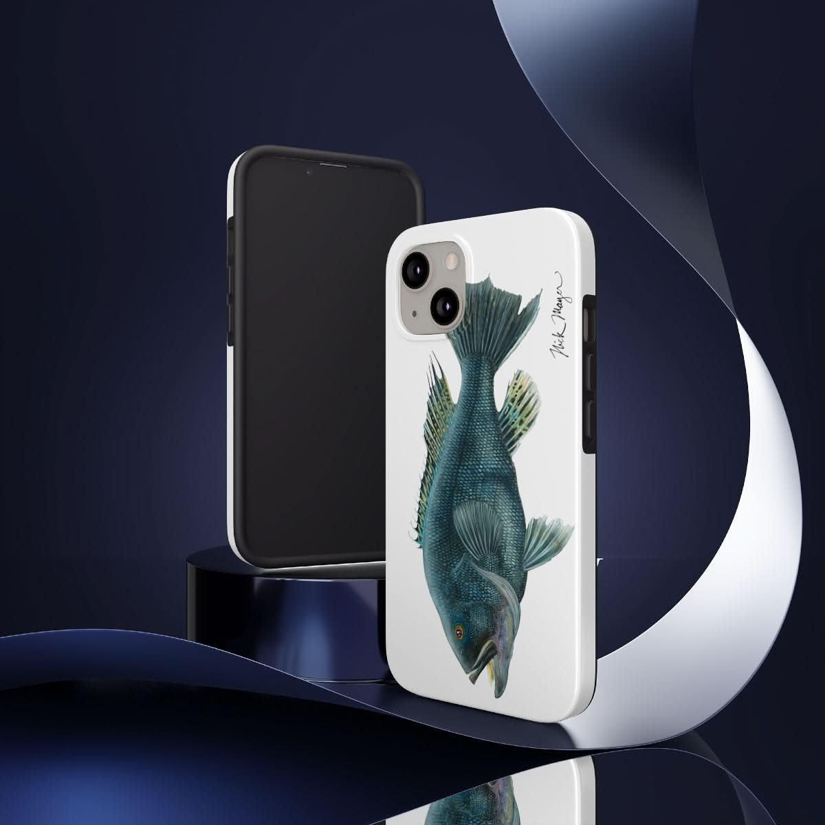 Black Sea Bass Phone Case (iPhone)